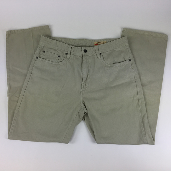 Orvis Other - Orvis Pants Size 34x30 5 Pocket Cotton Mens